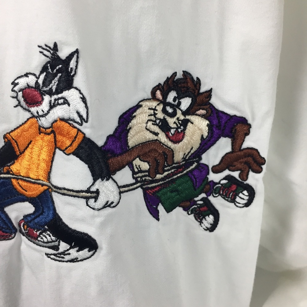 LOONEY TOONS RETRO Button Down R - Picture 5 of 8